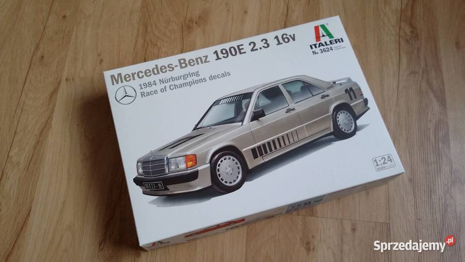 Mercedes 190 23 16v 1984 Nurburgring Italeri Kolekcje świętokrzyskie