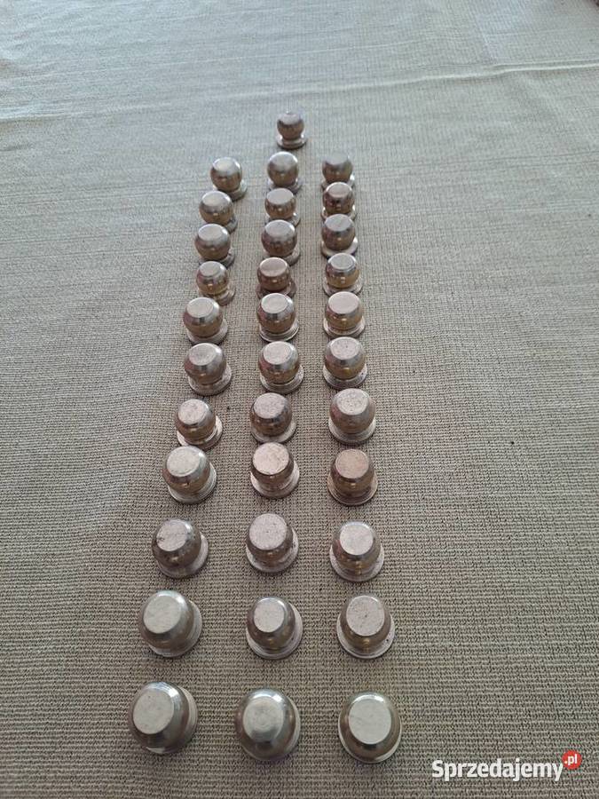 Nakrętka zakończenie żyrandola kula mosiężna