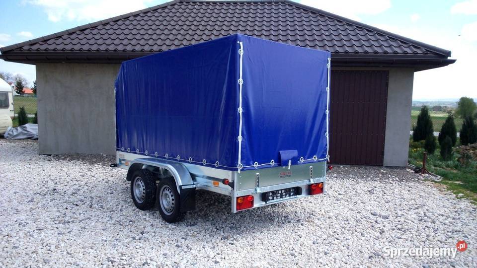 Przyczepka samochodowa 300x156 750 PRODUCENT wielkopolskie Wolsztyn sprzedam