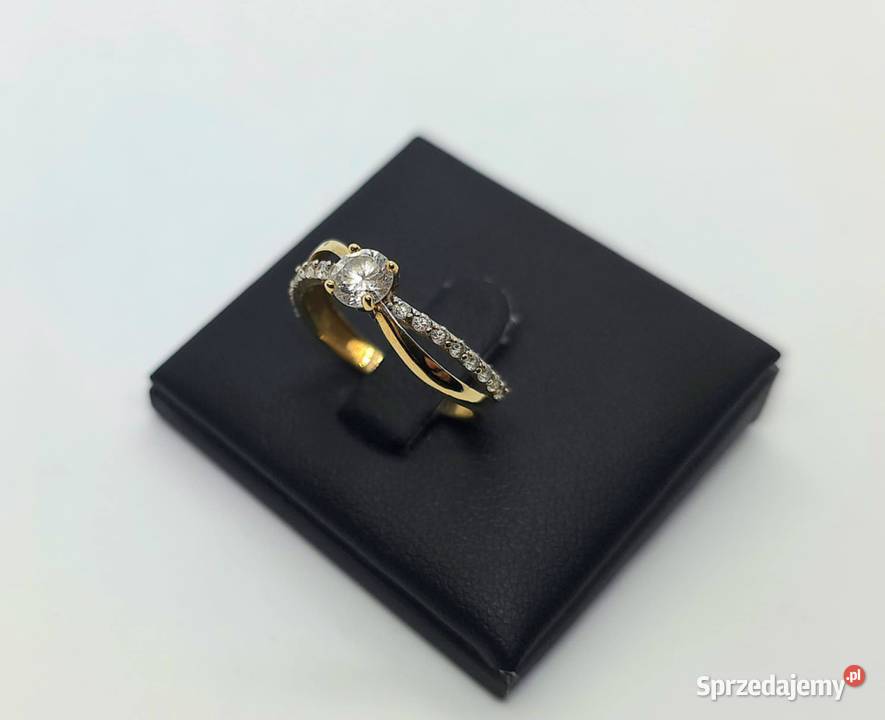 Złoty pierścionek próby 585 202g Rozmiar 15 Pierścionki Elbląg