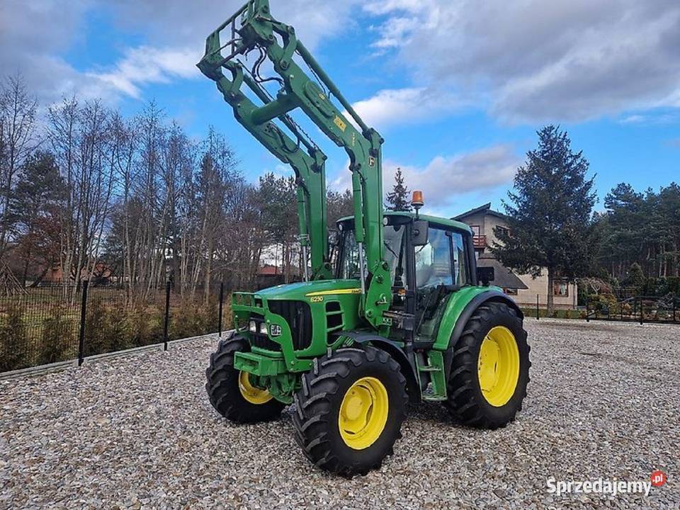 ciągnik John Deere 62304x494Ładowacz czołowy Bielsk Podlaski