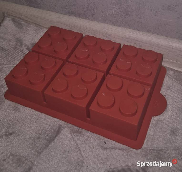 Forma silikonowa do pieczenia klocki Lego łódzkie Łódź