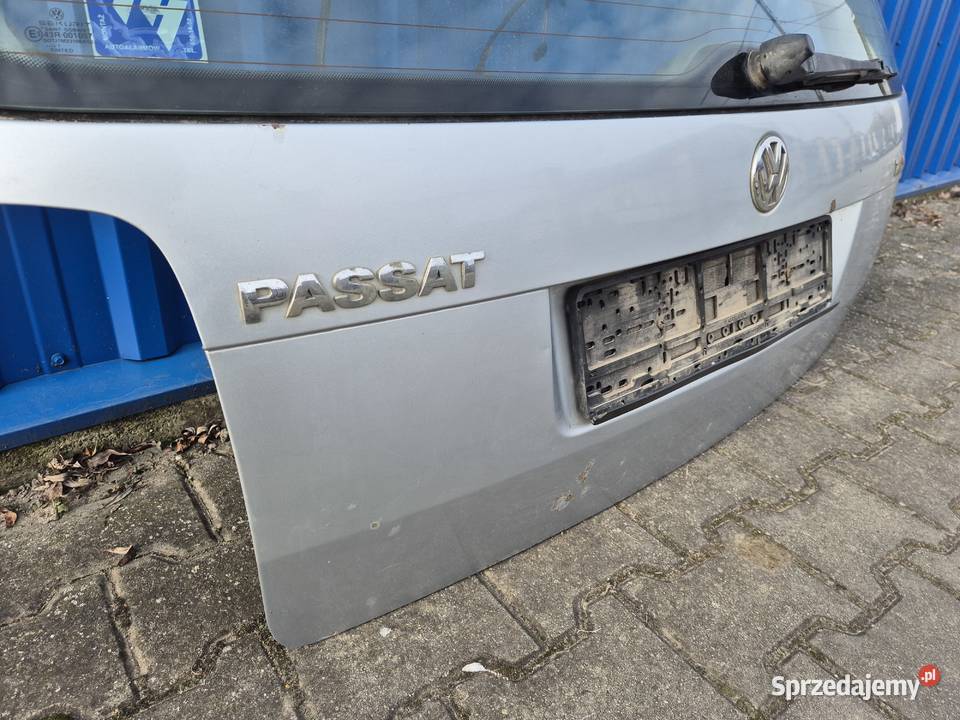 KOMPLETNA KLAPA BAGAŻNIKA TYŁ VW PASSAT B5 FL świętokrzyskie Działoszyce