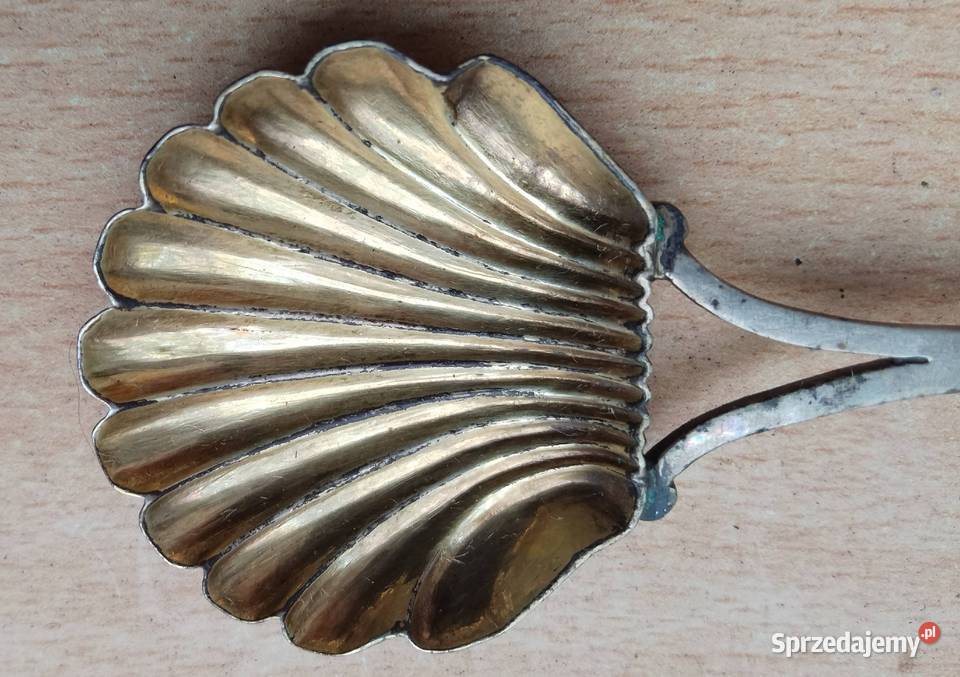 Łyżeczka do cukru srebrna Nakło nad Notecią