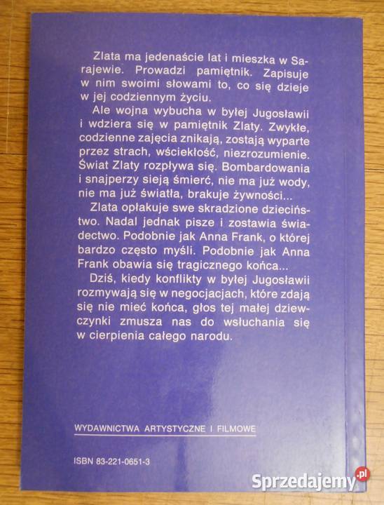 Zlata Filipović Dziennik Zlaty Parczew