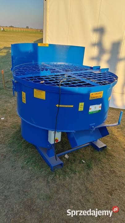 Elektryczna betoniarka planetarna 800L podkarpackie Jasło