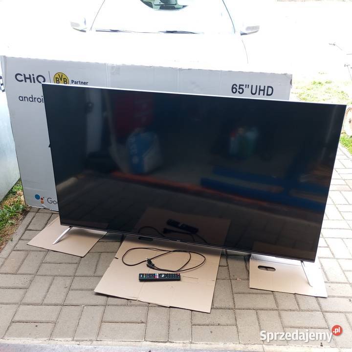 Telewizor 65 LED CHiQ U65G7U nie sprawny Złotoryja