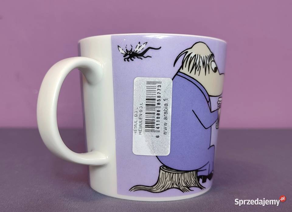 Muminki KUBEK Moomin Arabia Finland PASZCZAK małopolskie Jasień