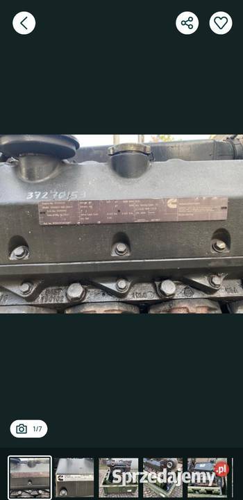 Nowy Silnik Cummins VTA903T Myszków