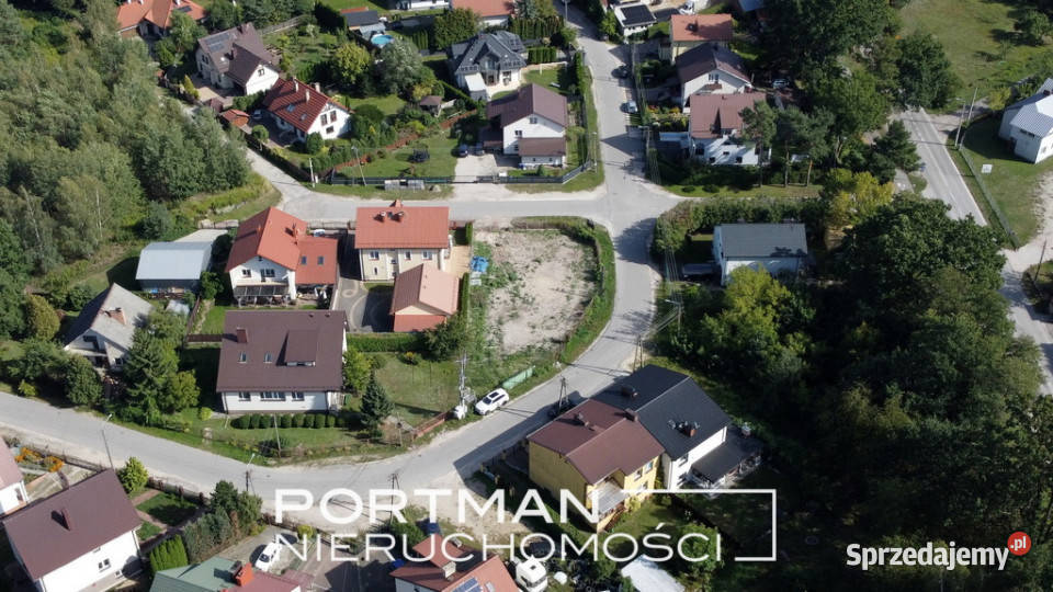 Centrum Wiązowny wszystkie media asfalt Wiązowna sprzedam