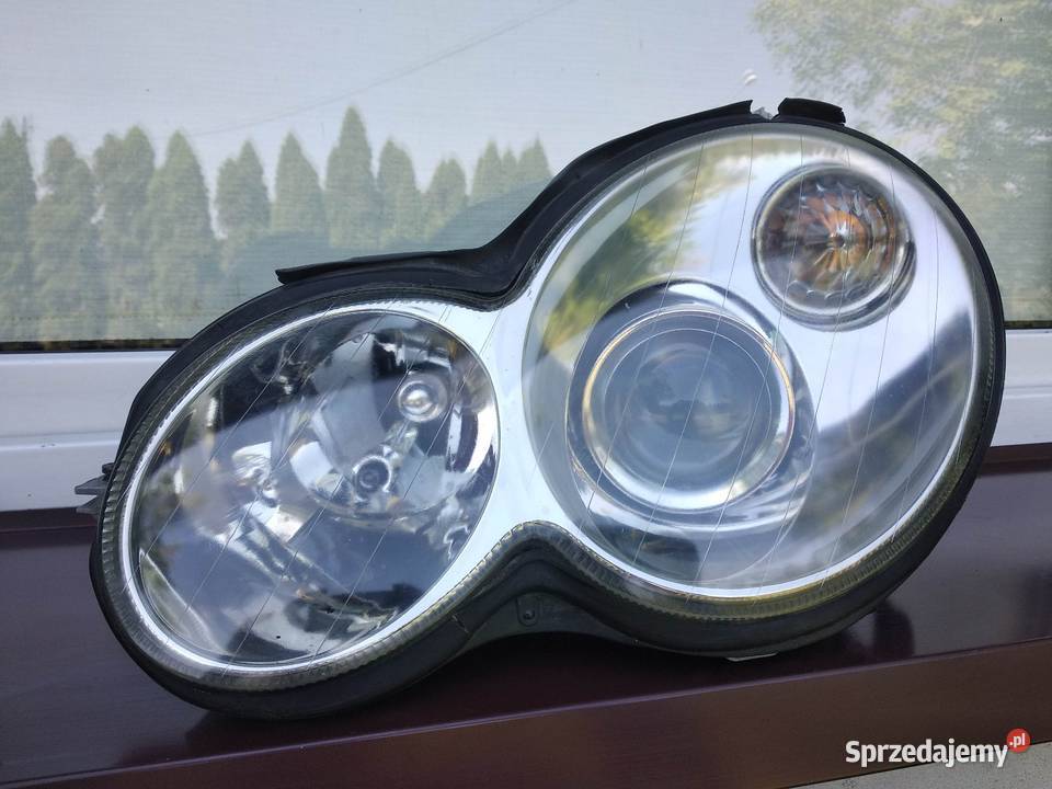 Mercedes C Sport Coupe lampy przednie reflektory Sieradz