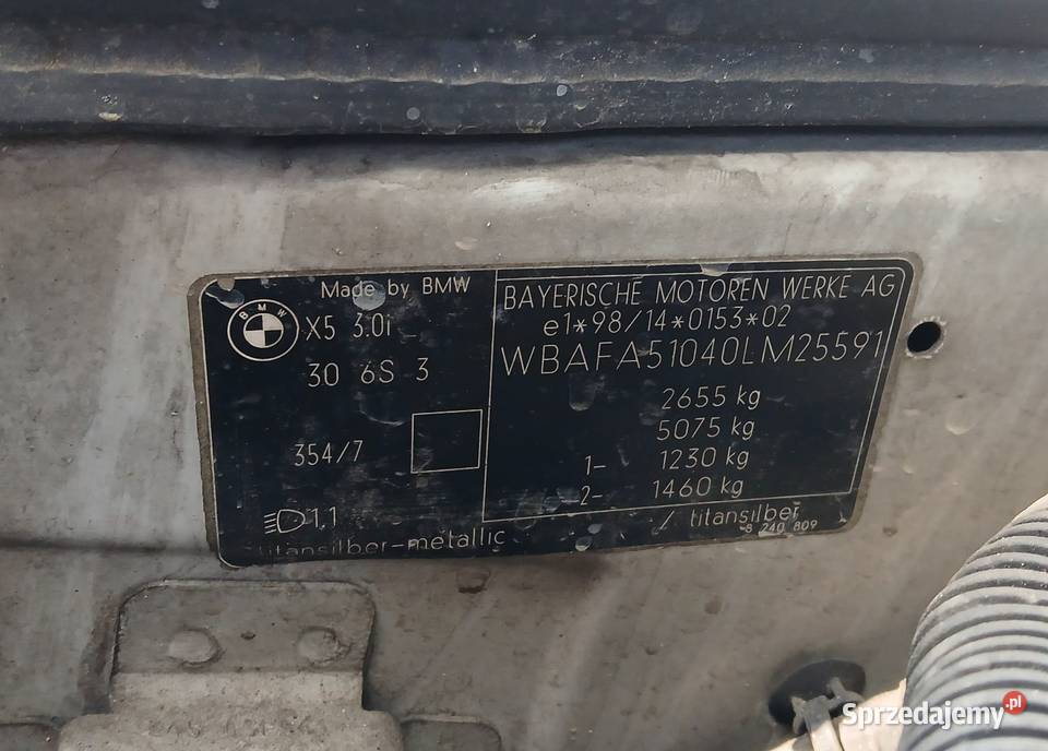 X5 e53 benzyna 30i M54 plus LPG hak