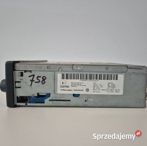 Radio VW INDIVIDUAL Becker Monza z bluetooth mp3 zachodniopomorskie sprzedam