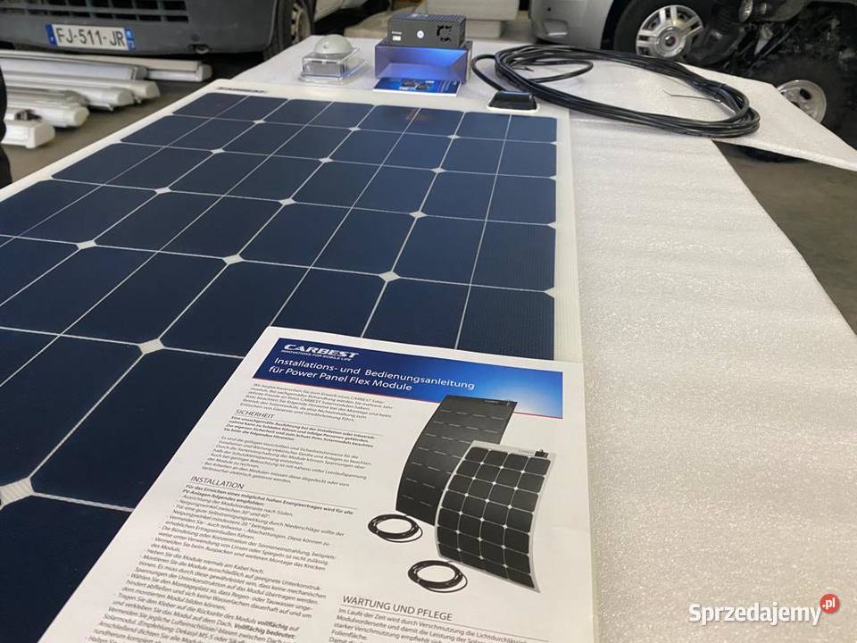 ZESTAW SOLARNY CARBEST 80 WAT MOŻLIWY MONTAŻ Grzebowilk