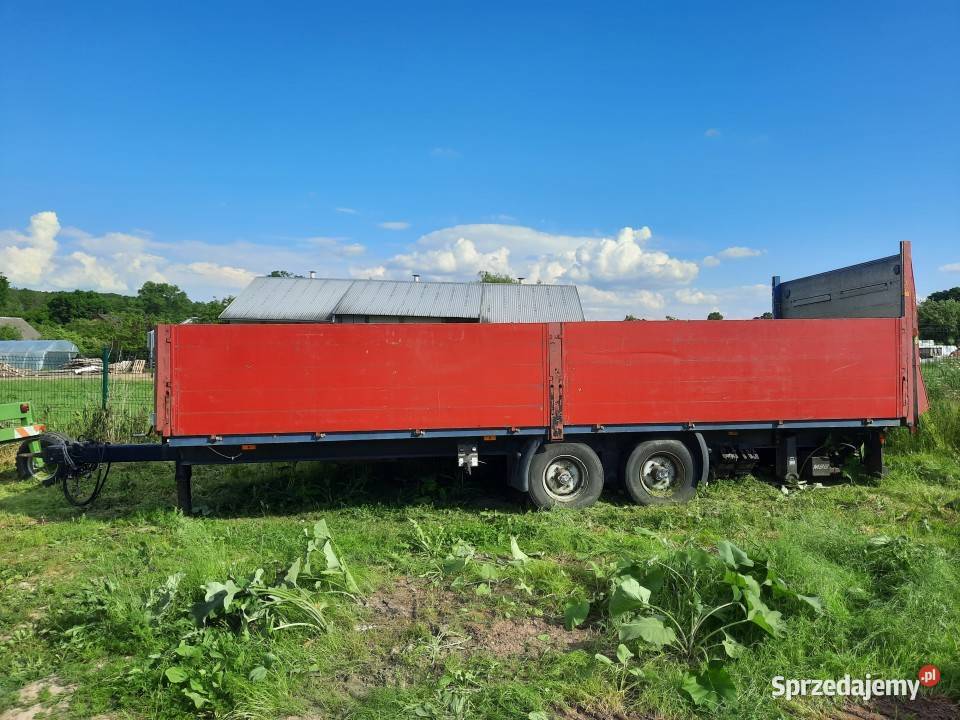 Przyczepa laweta JUNGHANNS ZAA 10 z windą Serwatki