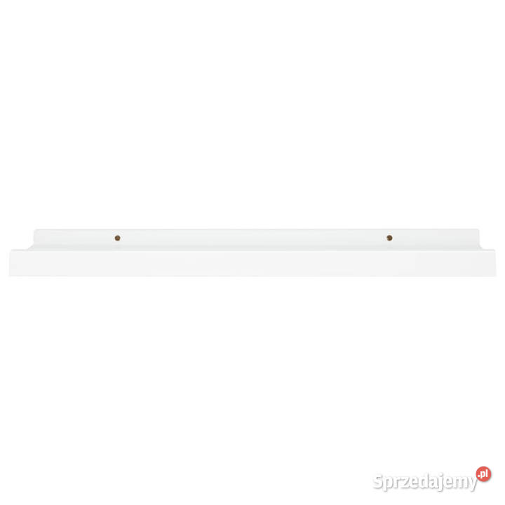 Półki ścienne na zdjęcia 2 białe 40x9x3 MDF Warszawa sprzedam