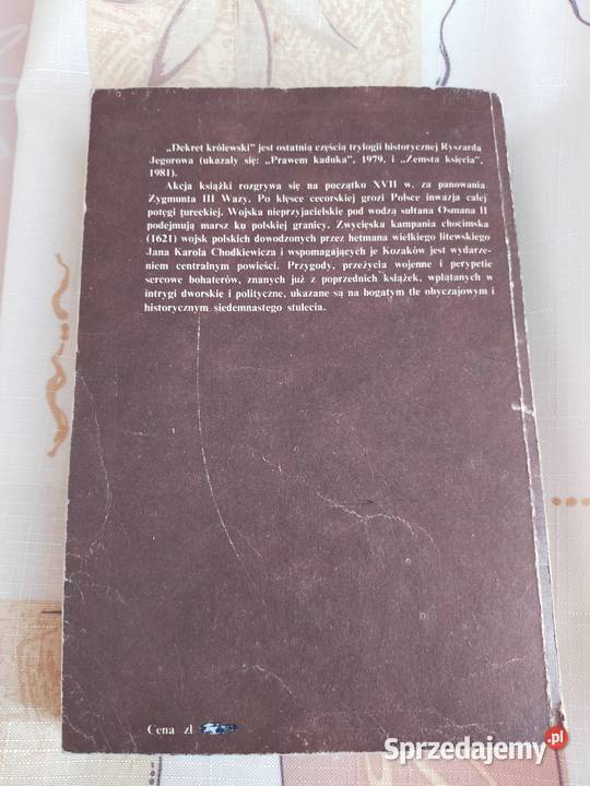 Dekret królewski Ryszard Jegorow Proza i poezja Siedlce