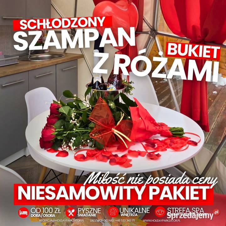 Domek na wynajem z prywatnym jacuzzi WALENTYNKI małopolskie Zator