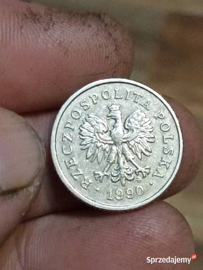 Sprzedam trzecia monete 1 zloty 1990 lubelskie Chełm