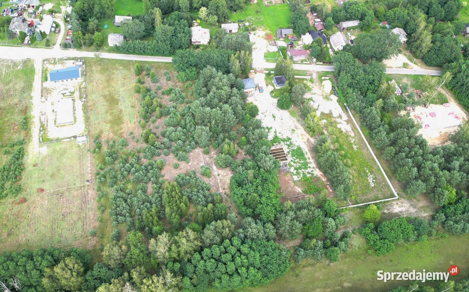Działka inwestycyjna pod osiedle bliźniaków mazowieckie Puszcza Mariańska