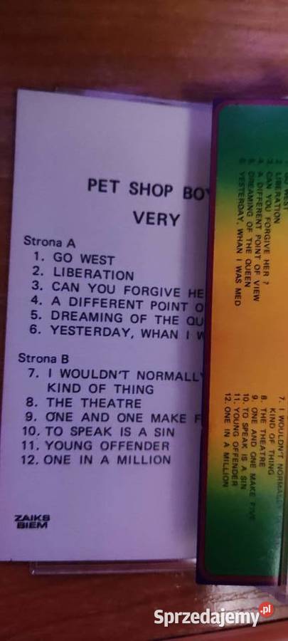 Pet Shop Boys Very Płyty i kasety Gliwice