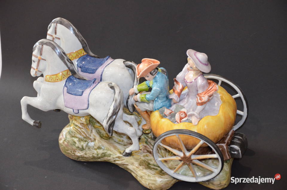 Porcelana Bajkowa kareta powóz z dyni Roceram do Porcelana i szkło wielkopolskie Środa Wielkopolska