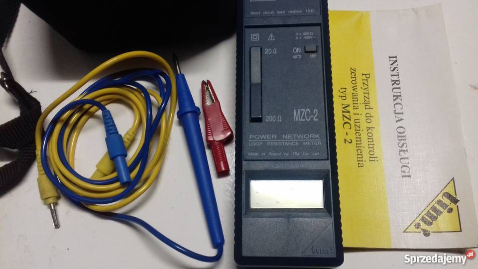 Miernik impedancji pętli zwarcia elektryczne Sosnowiec