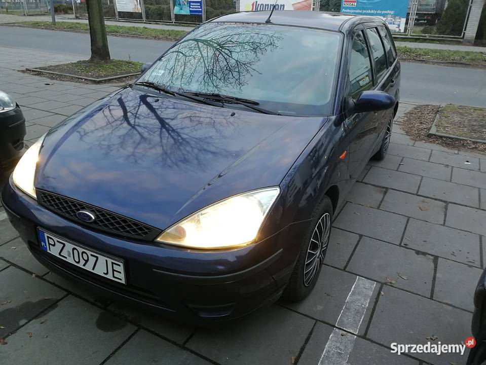 Ford Focus MK1 16 opłacony OC i PT benzyna Poznań
