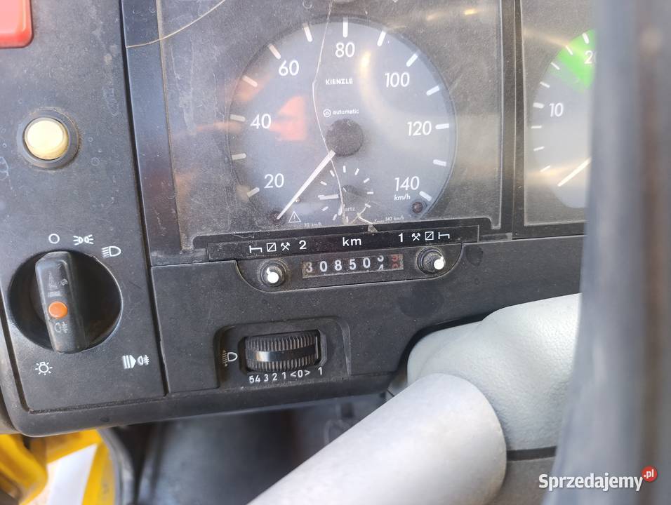 Auto laweta Mercedes Vario 612 zamiana 110KM Cisie