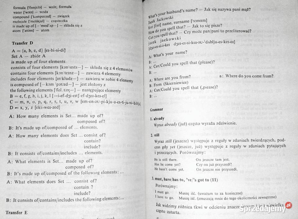 English as Experience Tom 12 Leon Leszek Pozostałe Chełm sprzedam