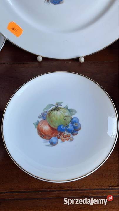 Patera i 5 talerzyków deserowych Z owocami pomorskie Gdańsk sprzedam