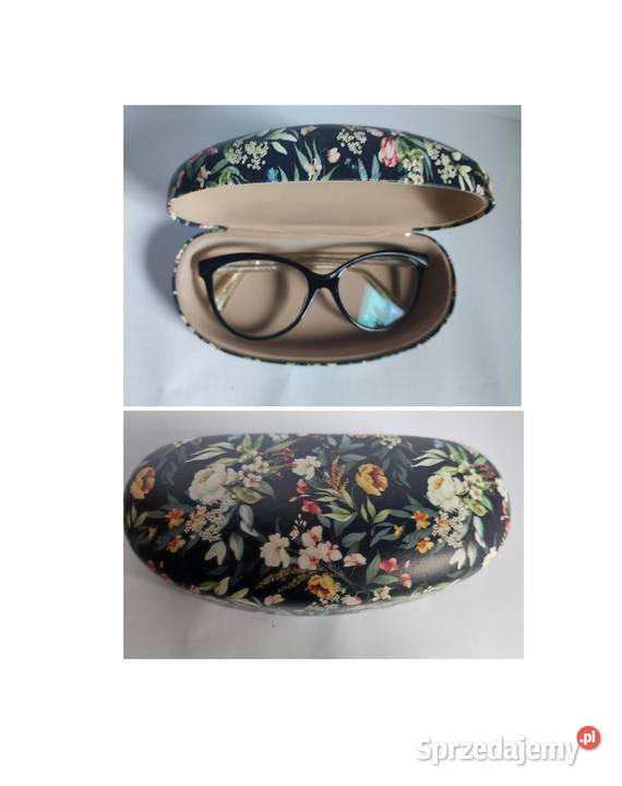 eleganckie etui na okulary z kwiatowym wzorem Kielce