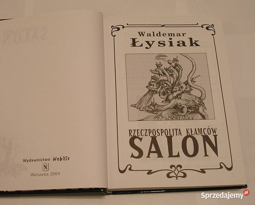 SALON RZECZPOSPOLITA KŁAMCÓW WALDEMAR ŁYSIAK twarda Łódź