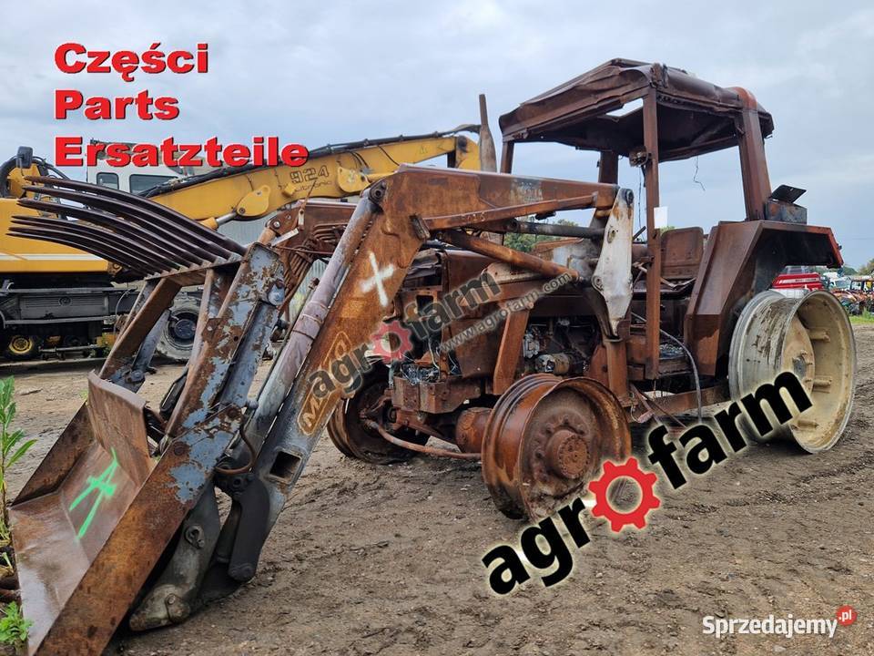 Case 633 części skrzynia biegów silnik most oś Byków