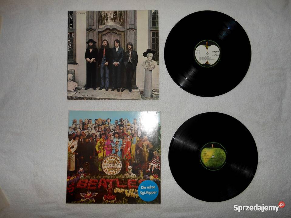 Dwa winyle The Beatles Bukowo