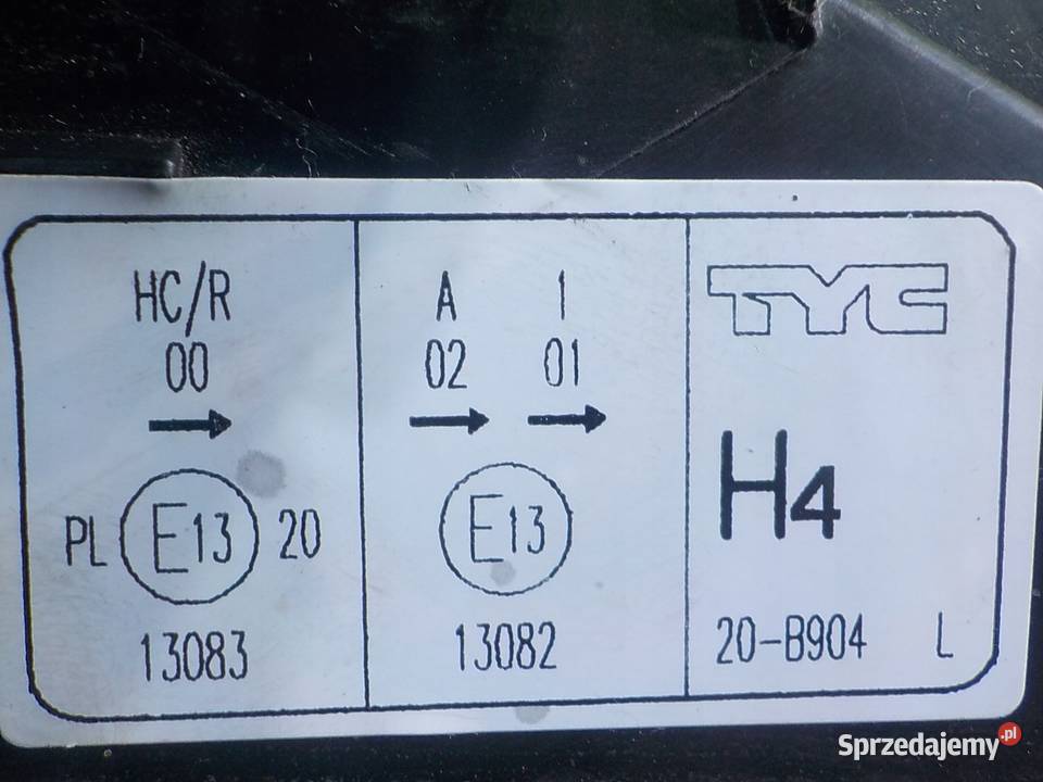 BERLINGO II III 16 HDI 10r lampa lewa przod