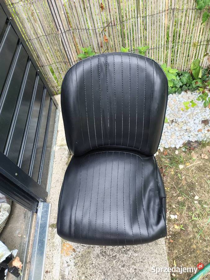 Fotel siedzenie Fiat 126p 126 p Maluch czarny Niepołomice sprzedam