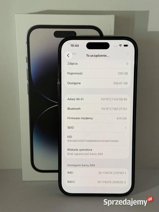 iPhone 14 Pro 128GB Czarny wielkopolskie Kalisz