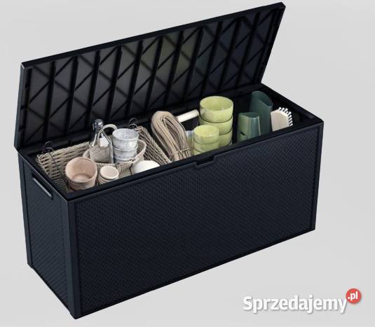 SKRZYNIA OGRODOWA Tworzywo Sztuczne 280 l szara opolskie Opole sprzedam