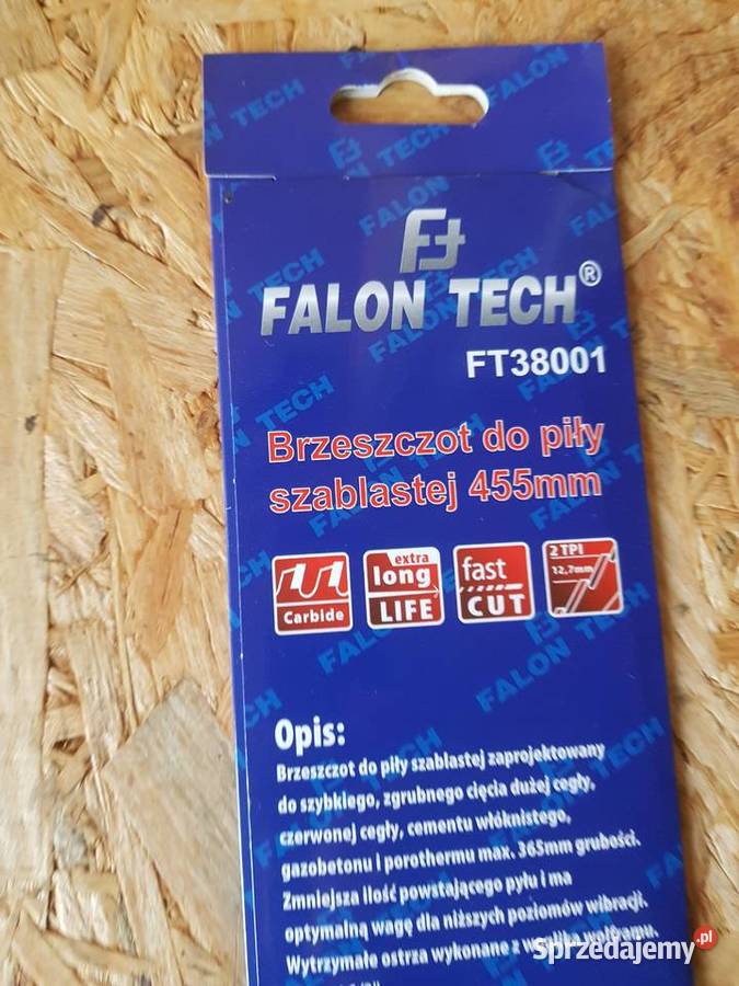 Brzeszczot do piły szablastej lisi ogon 455 mm Głogowa