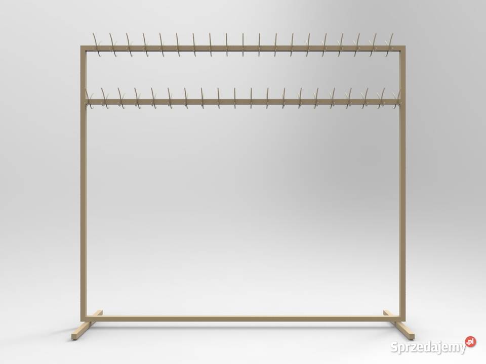 Wieszak stojący dwurzędowy 100 Ligota