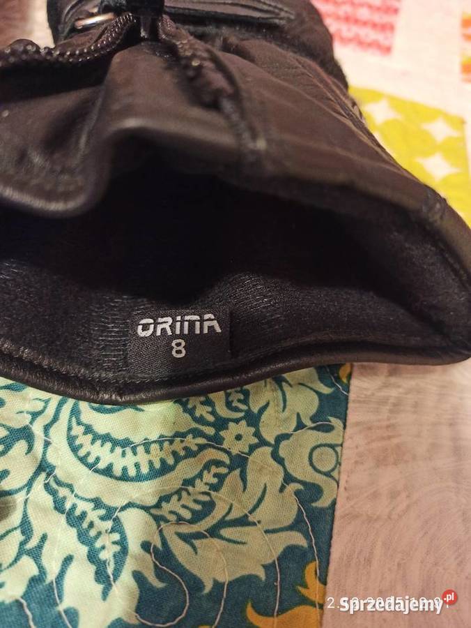 Skórzane rękawice motocyklowe Orina rozmiar 8 Rękawice Koszalin