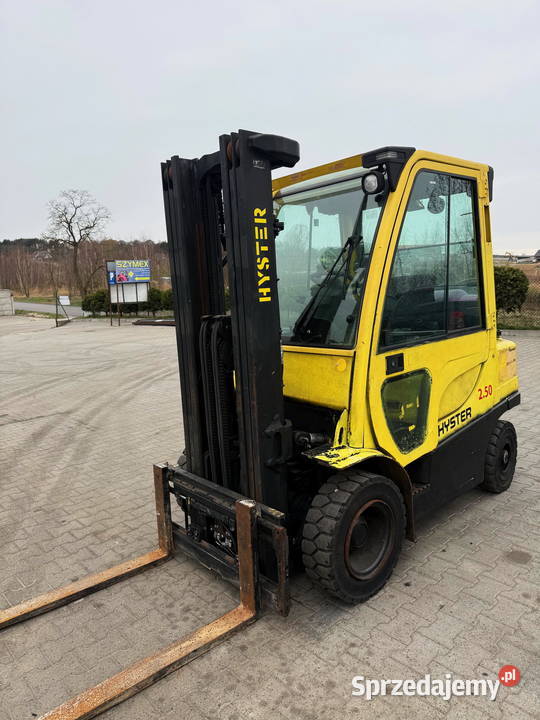 wózek widłowy HYSTER H25FT LPG Triplex 49m 25T