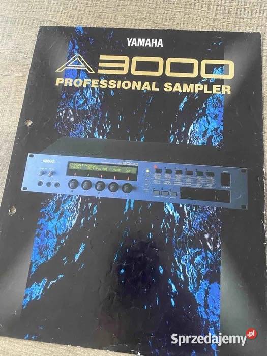 Yamaha A3000 prospekt reklamowy warmińsko-mazurskie Olsztyn