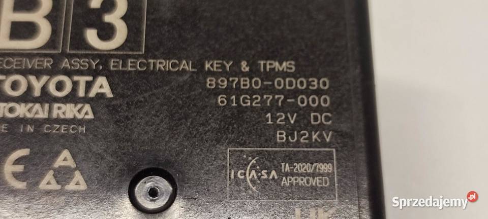 MAZDA 2 TOYOTA YARIS IV MODUŁ STEROWNIK Komputery