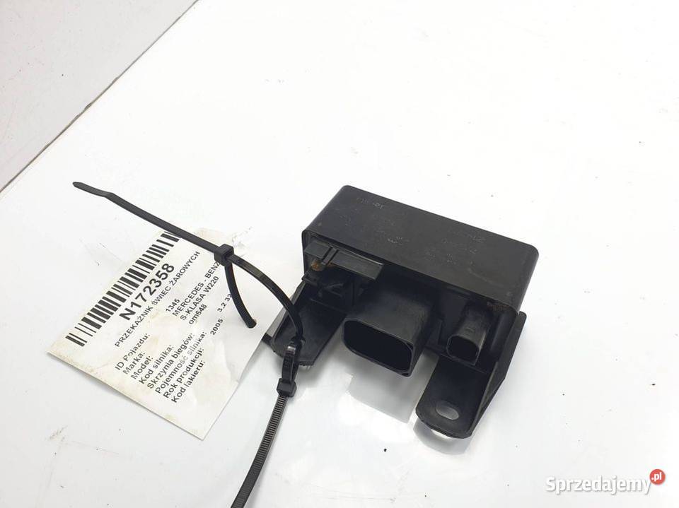 PRZEKAŹNIK ŚWIEC ŻAROWYCH MERCEDES BENZ SKLASA