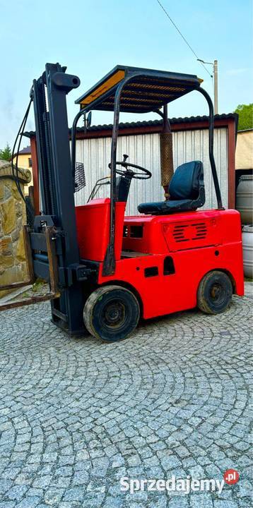 Wózek widłowy OM Diesel Przesuw boczny wideł