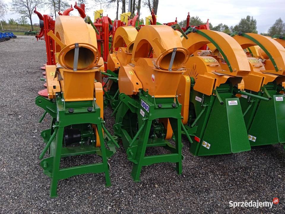 Rębak do gałęzi wyrzut górny Leśnictwo Zielonki