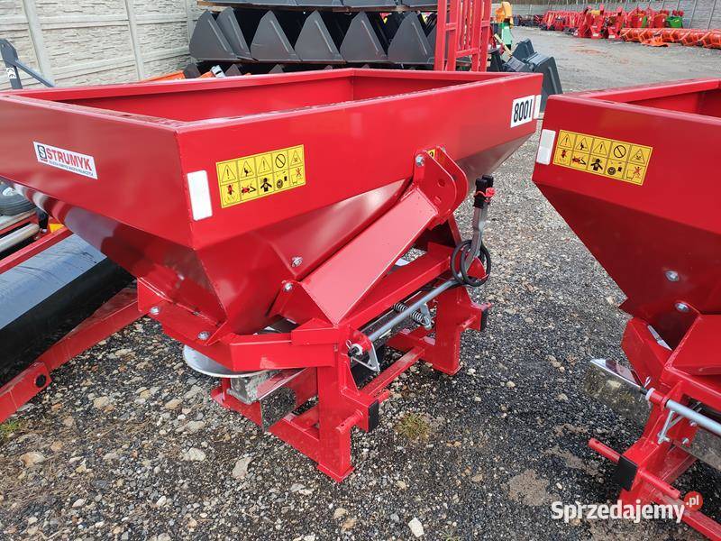 Rozsiewacz nawozu hydraulika STRUMYK TYTAN 10 Konin