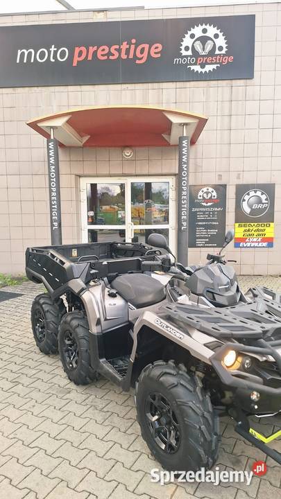 Demo Firmy Canam outlander 1000 6x6 2021r model małopolskie Nowy Sącz sprzedam